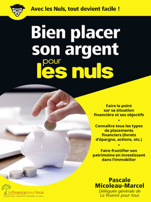 cover image of Bien placer son argent Poche pour les Nuls